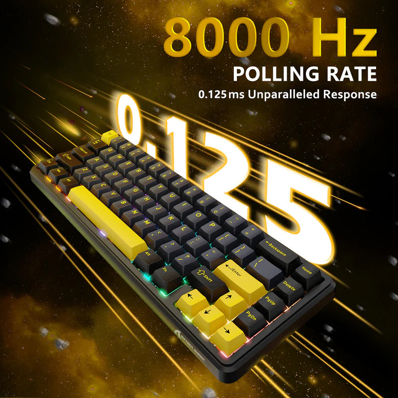 keyboard Gaming Attack shark x65 HE Magnetic Switch Starry Black