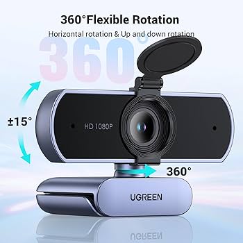 UGREEN 4K Webcam for PC Ultra HD
