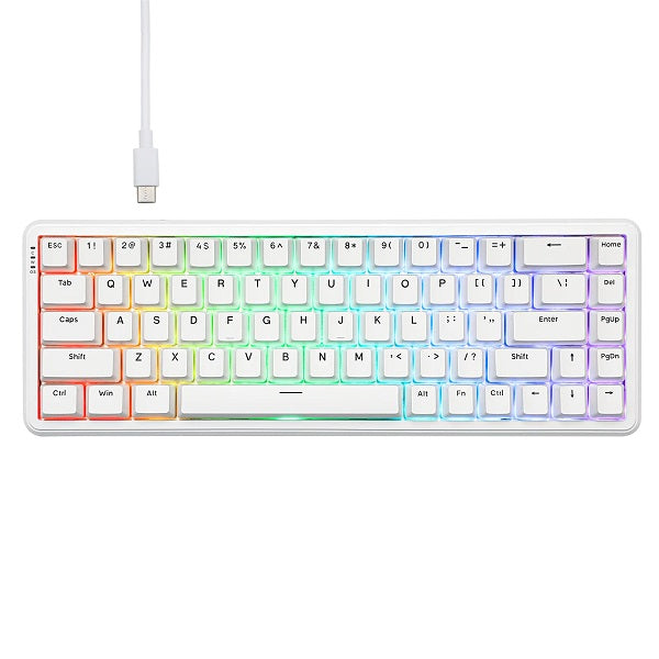 AJAZZ AK680 MAX 8K MAGNETIC SWITCHES RGB WHITE