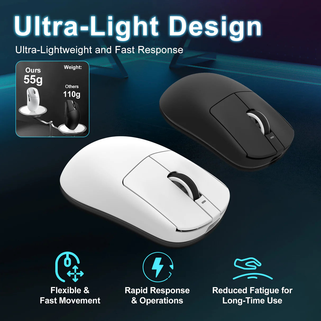 VXE R1 SE+ Wireless Gaming Mouse